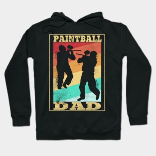 Paintball Dad Airsoft Softgun Airgun Mask Gift Hoodie